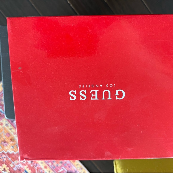 Women's Pink Guess Lace-Up Boots - Picture 9 of 9